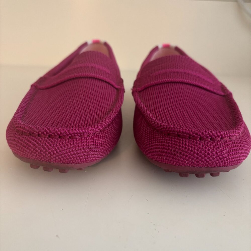 Rothy's The Driver Raspberry Size 8 Worn EUC - Picture 8 of 11